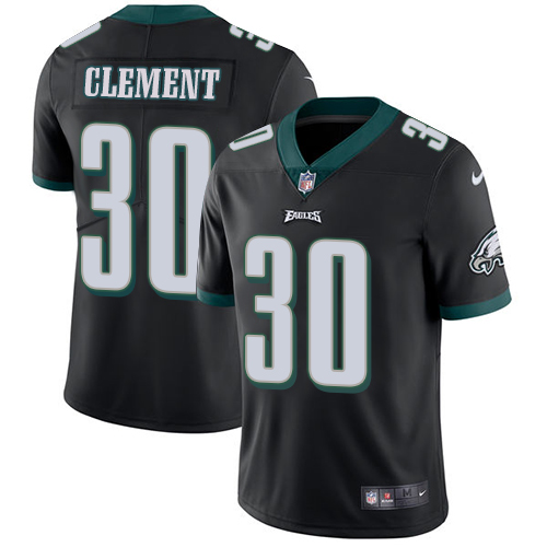 Nike Eagles #30 Corey Clement Black Alternate Men's Stitched NFL Vapor Untouchable Limited Jersey